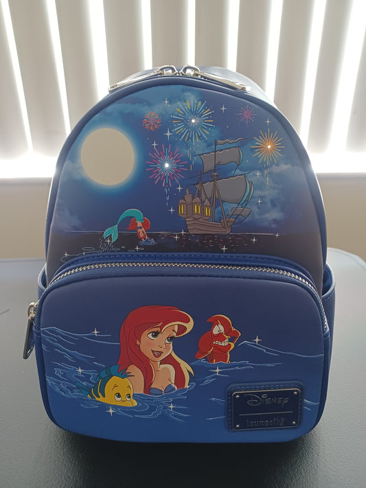 Loungefly Disney The Little Mermaid Light-Up Mini Backpack